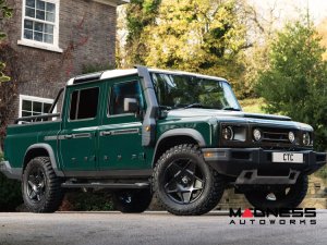 Ineos Grenadier Custom Wheels - Mondail Retro RS-Forged Light Alloy - Satin Black